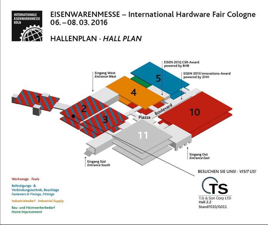 Koln Fair Hall Plan
