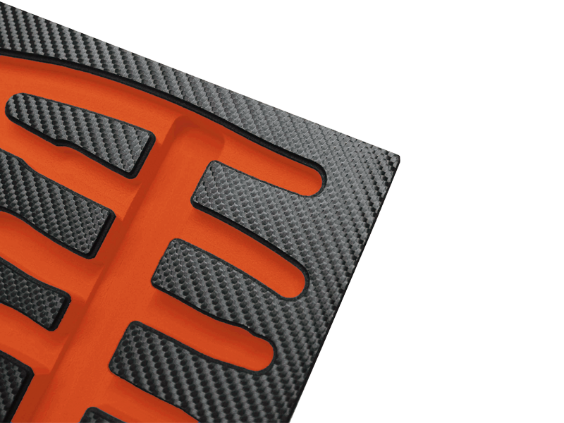3D Carbon Fiber Texture Foam (Patented)